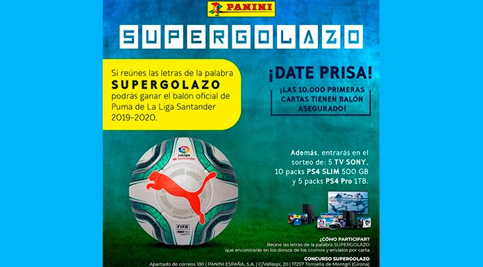 Gana el balón oficial de Puma de La Liga Santander con Panini Cromos