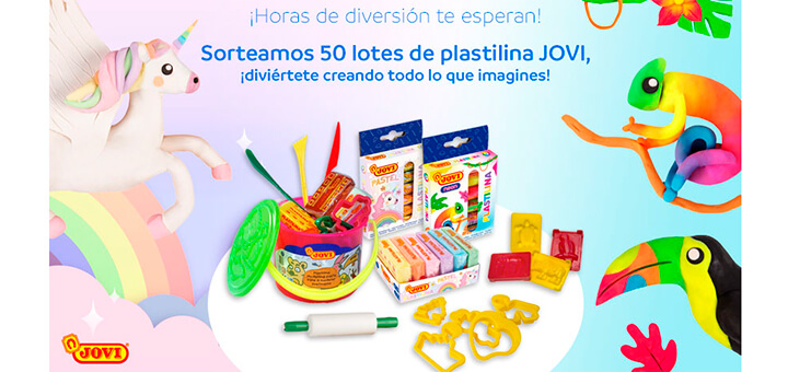 Mayoral sortea 50 lotes de plastilina Jovi