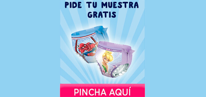 Muestras gratis de pañales Drynites