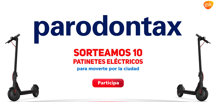 Parodontax sortea 10 patinetes eléctricos