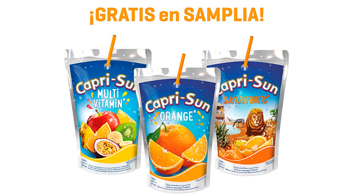 Prueba gratis Capri-Sun con Samplia