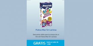 Prueba gratis Puleva Max Sin Lactosa Prueba gratis Puleva Max Sin Lactosa