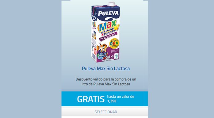 Prueba gratis Puleva Max Sin Lactosa