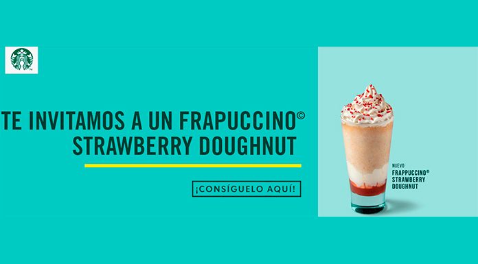 Starbucks te invita a un Frappuccino Strawberry Doughnut