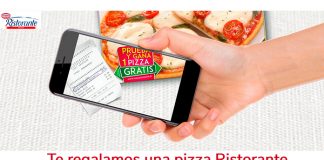 Te regalan una pizza Ristorante