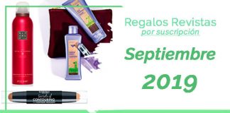 Regalos Revistas por suscripción Septiembre 2019 Regalos revistas por suscripción Septiembre 2019