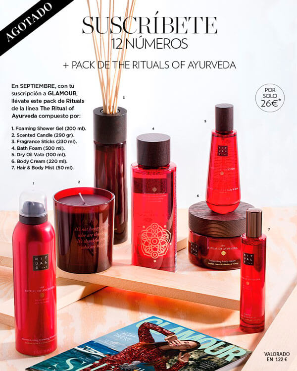 Regalos Suscripción revista Glamour Pocket septiembre 2019