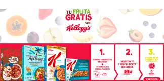 Consigue fruta gratis con Kellogg’s Consigue fruta gratis con Kellogg's
