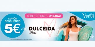 Cupón descuento de 5€ con Gillette Venus Cupón descuento de 5€ con Gillette Venus