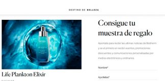 Dan a probar gratis Life Plankton Elixir de Biotherm Dan a probar gratis Life Plankton Elixir de Biotherm