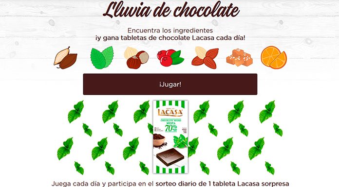 Gana tabletas de chocolate Lacasa cada día