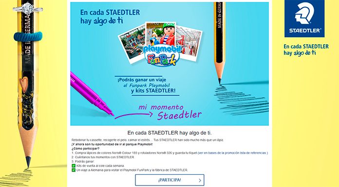 Gana un viaje al Funpark Playmobil y kits Staedtler