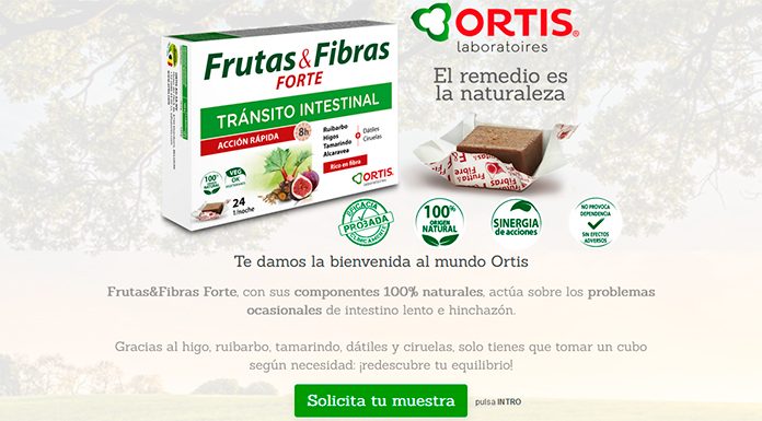 Muestras gratis de Frutas & Fibra Forte de Ortis