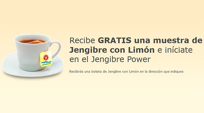 Muestras gratis de Jengibre con Limón Pompadour