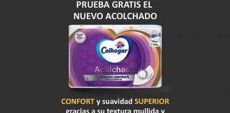 Prueba gratis el nuevo papel acolchado de Colhogar Prueba gratis el nuevo papel acolchado de Colhogar