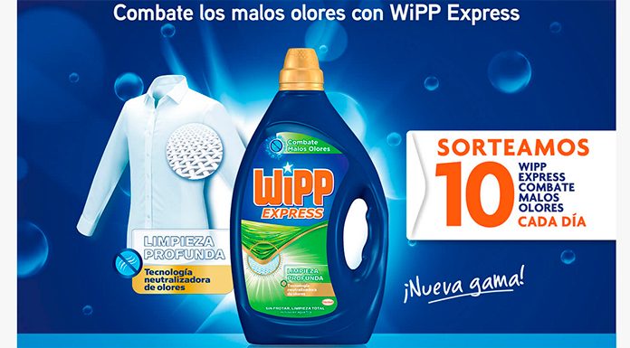 Sortean 10 WiPP Express Combate malos olores cada día