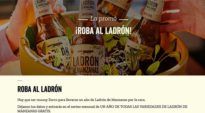 Sorteo mensual de un año gratis de Ladrón de Manzanas