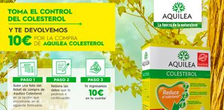Te devuelven 10€ por la compra de Aquilea Colesterol Te devuelven 10€ por la compra de Aquilea Colesterol