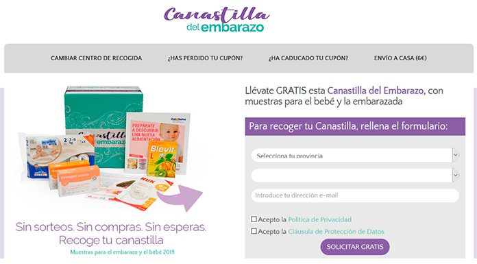 Canastilla para embarazadas gratis con TodoPapás