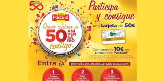 Consigue una tarjeta de 50 euros con Pascual Consigue una tarjeta de 50 euros con Pascual