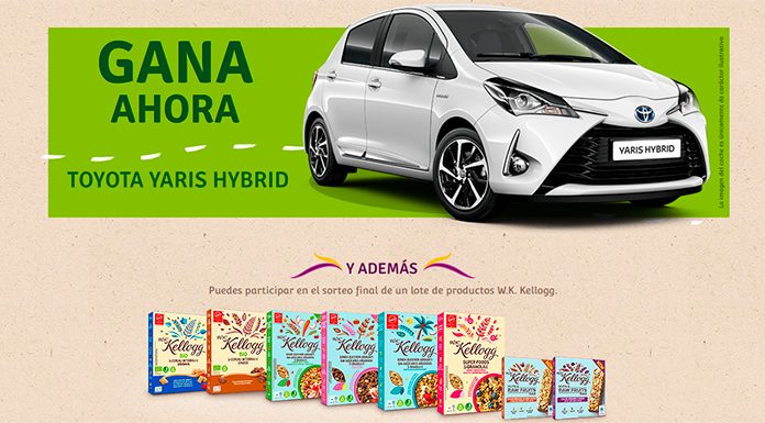 Gana un Toyota Yaris Hybrid con Kellogg