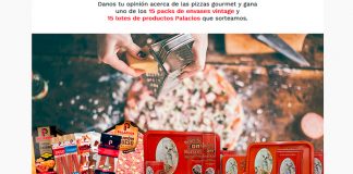 Gana uno de los 15 packs que sortea Palacios Gana uno de los 15 packs que sortea Palacios