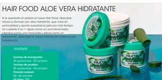 Garnier da a probar gratis Hair Food Aloe Vera Hidratante Garnier da a probar gratis Hair Food Aloe Vera Hidratante