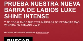 Llévate gratis una máscara de pestañas Bobbi Brown Llévate gratis una máscara de pestañas Bobbi Brown