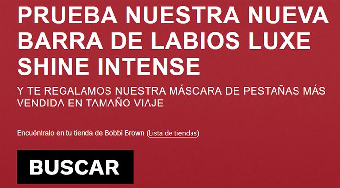 Llévate gratis una máscara de pestañas Bobbi Brown