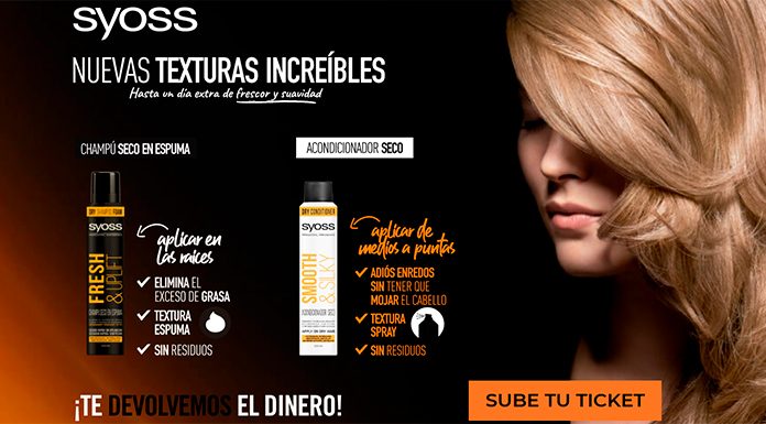 Prueba gratis Syoss Champú y Acondicionador Seco Prueba gratis Syoss Champú y Acondicionador Seco