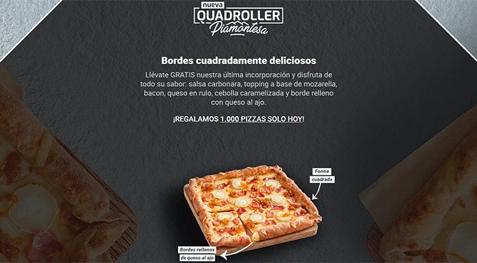 Telepizza reparte gratis 1.000 pizzas