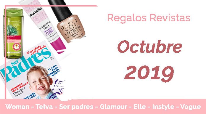 Regalos revistas octubre 2019