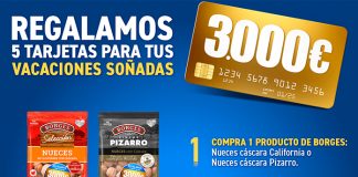 Borges regala 5 tarjetas para tus vacaciones soñadas Borges regala 5 tarjetas para tus vacaciones soñadas