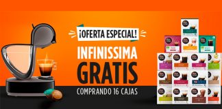 Cafetera Infinissima gratis comprando 16 cajas Cafetera Infinissima gratis comprando 16 cajas