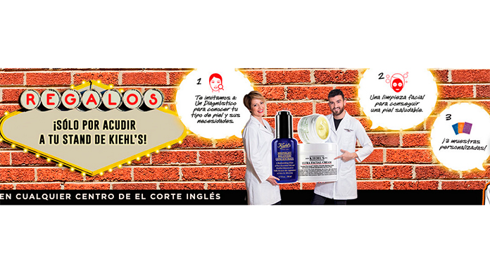 Consigue regalos por acudir a un stand de Kiehl's