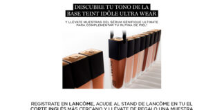 Dan a probar gratis Teint Idole Ultra Wear Dan a probar gratis Teint Idole Ultra Wear