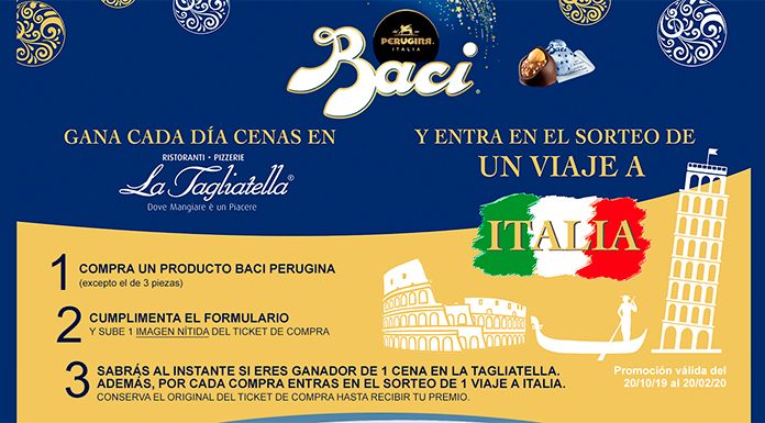 Gana cada día cenas con Baci Perugina