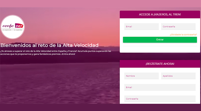 Gana fantásticos premios con Renfe