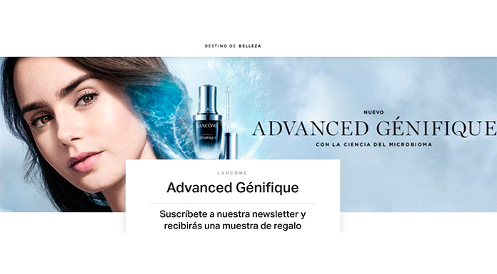 Muestras gratis de Advanced Génifique de Lancôme