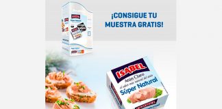 Muestras gratis de atún Súper Natural de Isabel
