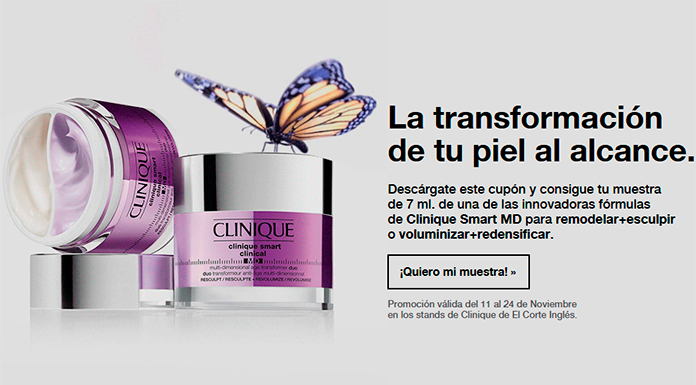 Muestras gratis de Clinique Smart MD