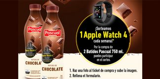 Pascual sortea 1 Apple Watch 4 cada semana Pascual sortea 1 Apple Watch 4 cada semana