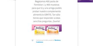 Próxima a ti regala 400 packs de Femibion Próxima a ti regala 400 packs de Femibion