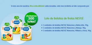 Prueba gratis las nuevas bolsitas de fruta Nestlé