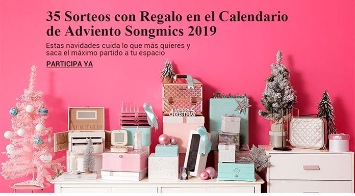 Calendario de adviento Songmics 2019 lleno de regalos