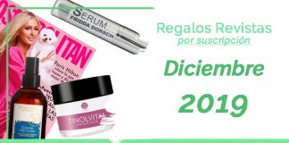 Regalos revistas por suscripción Diciembre 2019 Regalos revistas por suscripción Diciembre 2019