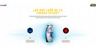 Actimel sortea 2 premios al día de Star Wars Actimel sortea 2 premios al día de Star Wars