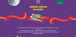 Cumple un sueño con The Body Shop Cumple un sueño con The Body Shop