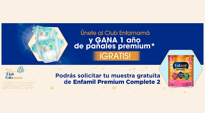 Gana 1 año de pañales premium con Club Enfamamá