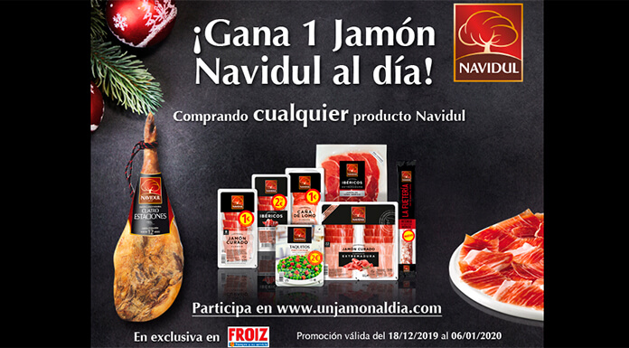 Gana 1 Jamón Navidul al día